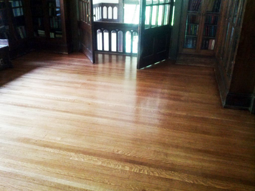 Library floor